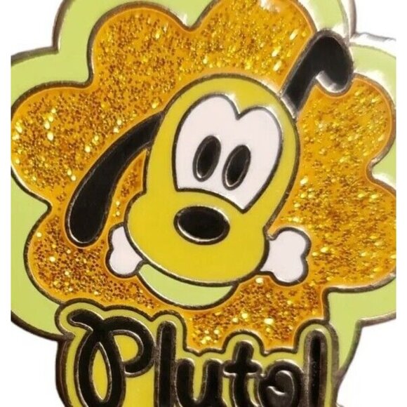 Disney Pin 54732 WDW Cute Characters Mystery Pluto Dog Bone Sparkle LE 800 - Picture 2 of 4